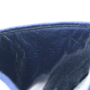 Christian Dior Dway Heeled Slide Blue and White In Size 39 1/2