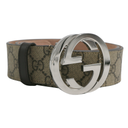 Gucci GG Supreme Belt With G Buckle 411924 85 34