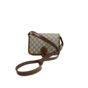 Gucci Mini crossbody bag with Interlocking G in Beige GG Canvas 671620