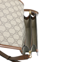 Gucci Mini crossbody bag with Interlocking G in Beige GG Canvas 671620