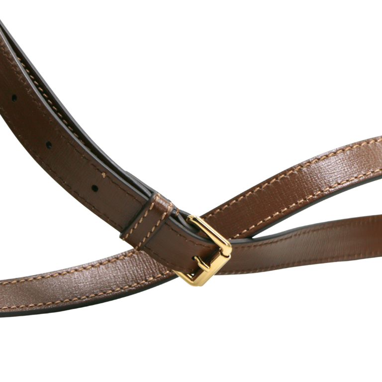 Gucci Mini crossbody bag with Interlocking G in Beige GG Canvas 671620