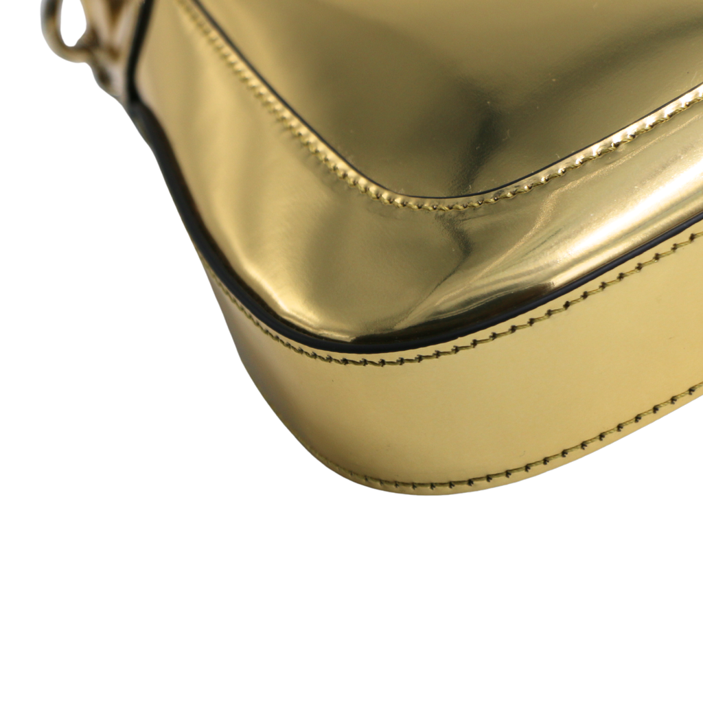 Gucci Mini Jackie Patent Leather Gold 782889