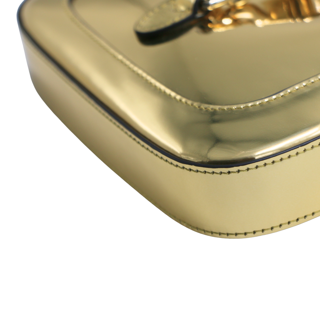 Gucci Mini Jackie Patent Leather Gold 782889