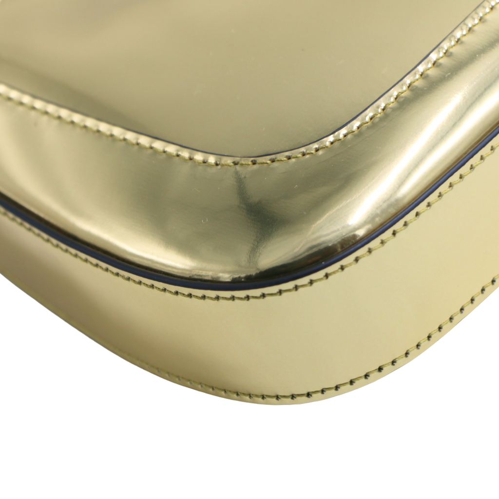 Gucci Mini Jackie Patent Leather Gold 782889