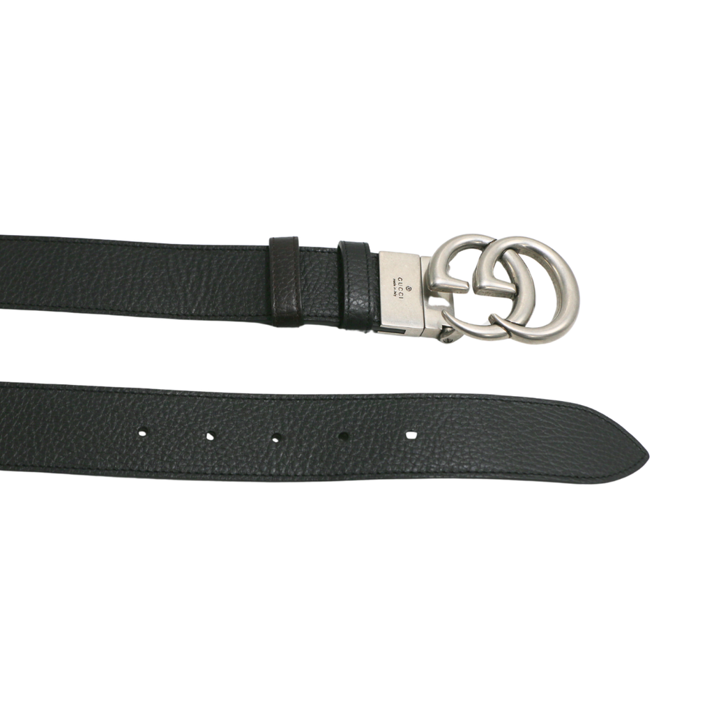Gucci GG Supreme Reversible Belt In Size 75 30 627055