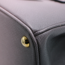 Prada Pink Ombre Saffiano Small Double Zip Galleria Tote