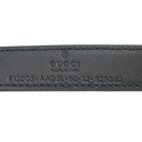 Gucci GG Black Belt 813005 In Size 80 32