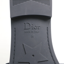 Christian Dior Rubber Macrocannage Dio(r)evolution Slides Blue Size 39