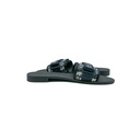 Christian Dior Rubber Macrocannage Dio(r)evolution Slides Blue Size 38