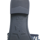 Christian Dior Rubber Macrocannage Dio(r)evolution Slides Blue Size 38