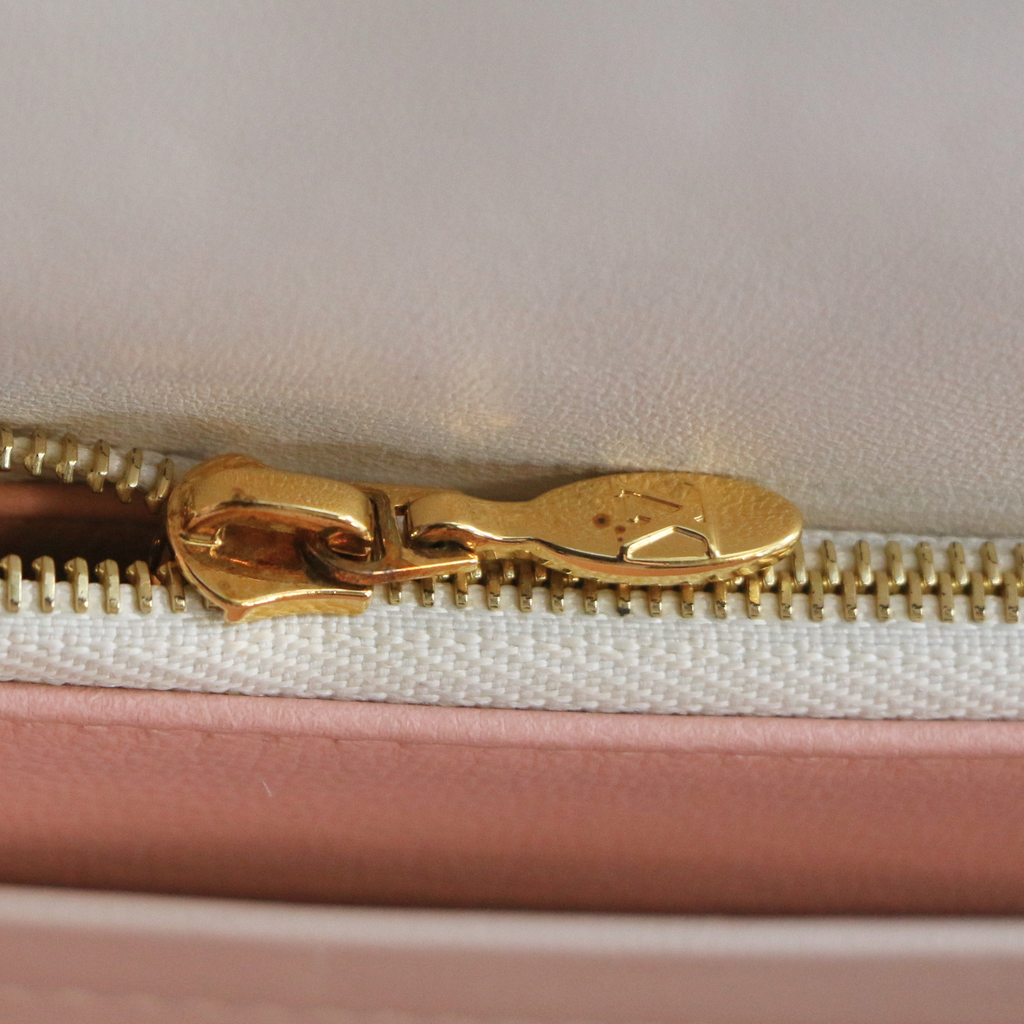 Louis Vuitton Lambskin Embossed Monogram Pochette Coussin