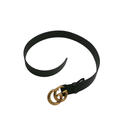 Gucci 2015 Re-Edition Wide Leather Belt 400593 Size 80 32