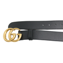 Gucci 2015 Re-Edition Wide Leather Belt 400593 Size 80 32