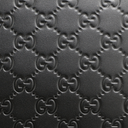 Gucci GG Emblem Medium Crossbody Bag Black 850214