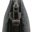 Gucci GG Emblem Medium Crossbody Bag Black 850214