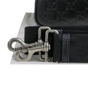 Gucci GG Emblem Medium Crossbody Bag Black 850214