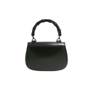 Gucci Bamboo 1947 Medium Bag in Black Leather 672206