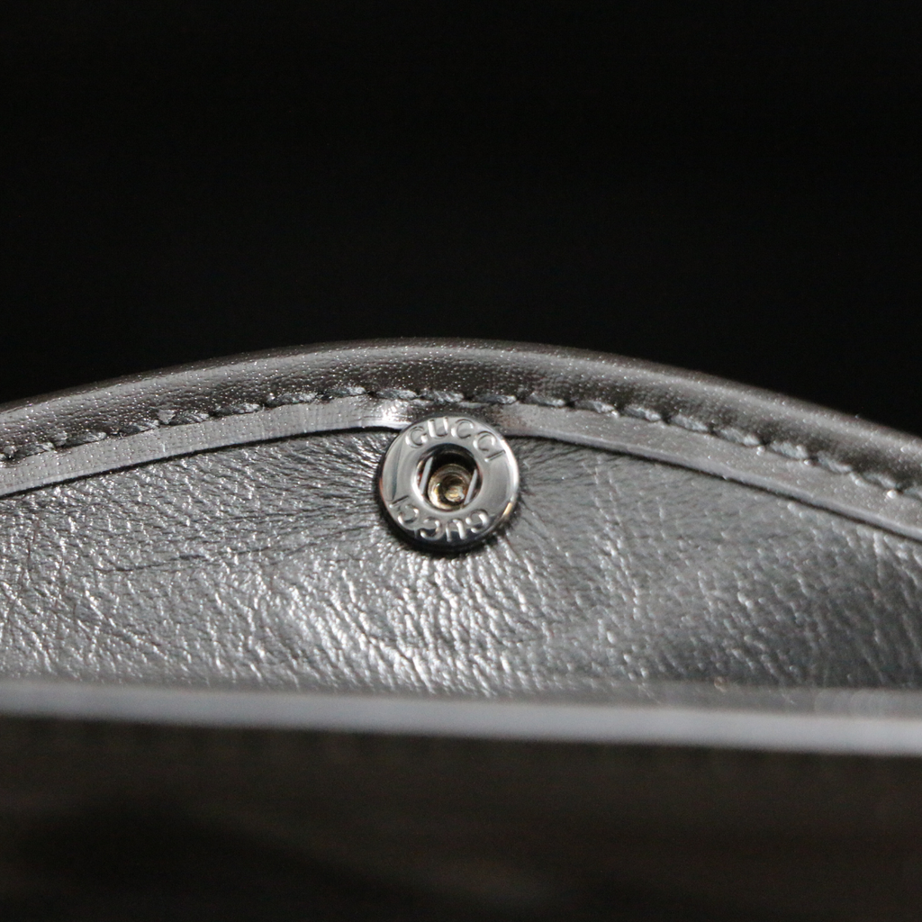 Gucci Bamboo 1947 Medium Bag in Black Leather 672206