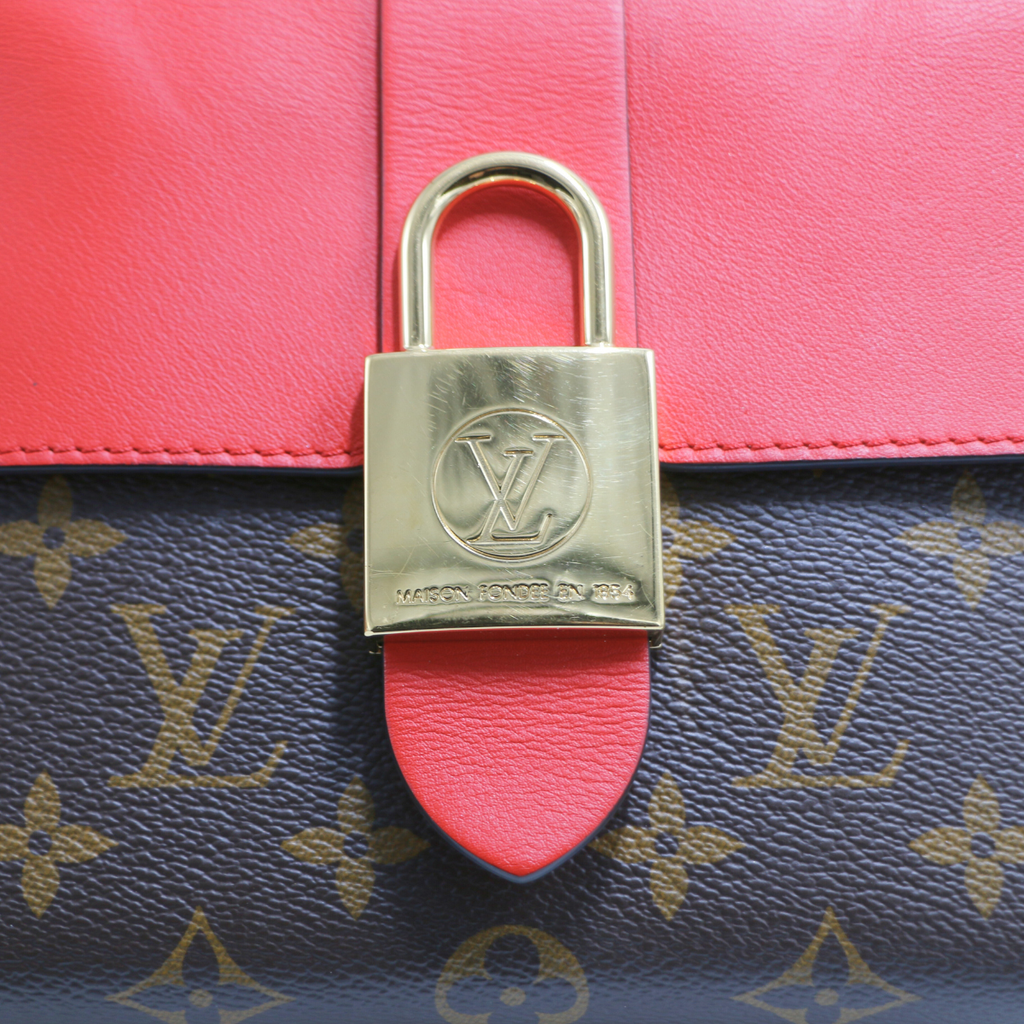 Louis Vuitton Locky BB Monogram Red