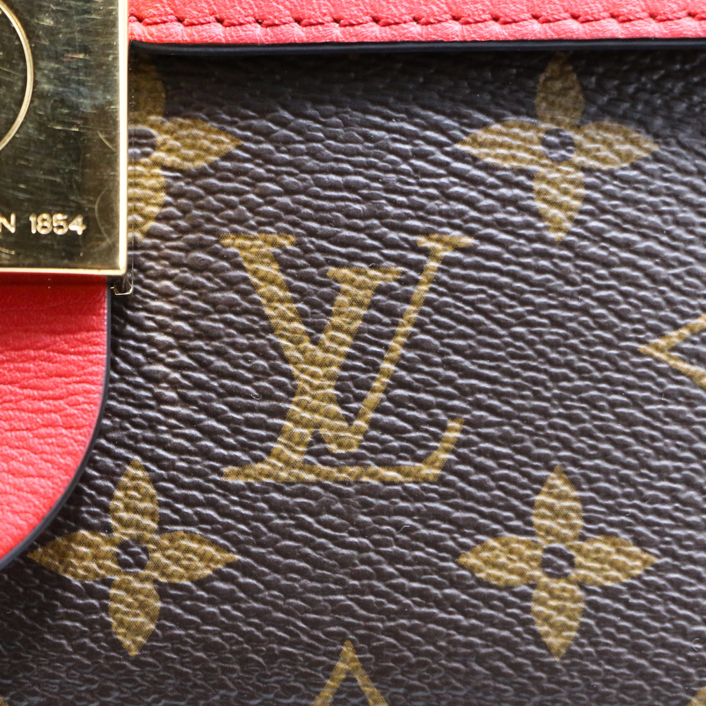 Louis Vuitton Locky BB Monogram Red