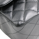 Chanel Classic Caviar Double Flap Medium Bag 