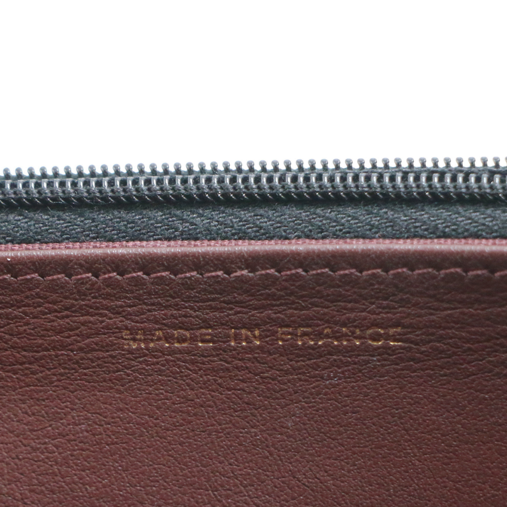 Chanel Black Quilted Caviar Leather Wallet On Chain