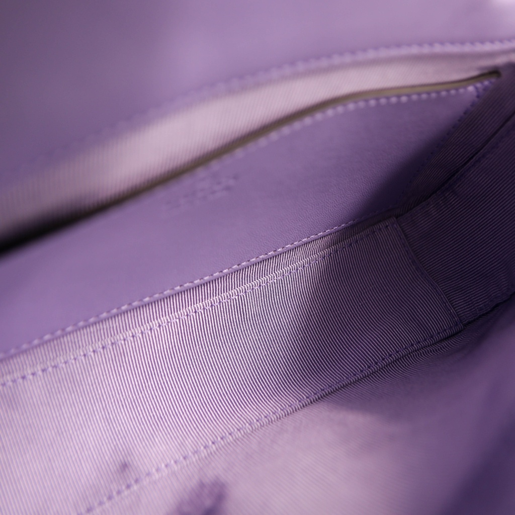 Gucci GG Marmont small shoulder bag in Light Purple Leather 837280