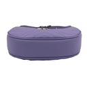Guccci GG Marmont Half Moon Shaped Mini Bag Purple 699514