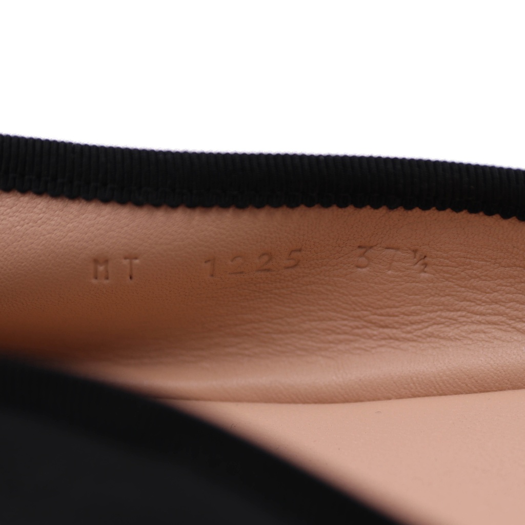 Christian Dior J'Adior Ballet Flats Black Size 37 1/2