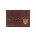 Christian Dior Leather Cardholder Brown