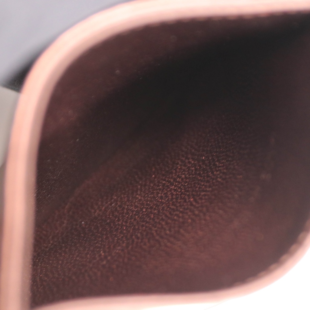 Christian Dior Leather Cardholder Brown