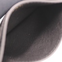 Prada Saffiano Triangle Logo Cardholder Black