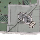 Gucci Light Green GG Knitted Scarf Size 90x90