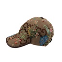Gucci Jumbo GG Cap With Floral Embroidery 701845
