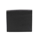 Prada Soft Leather Triangle Logo Cardholder Black