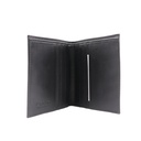 Prada Soft Leather Triangle Logo Cardholder Black