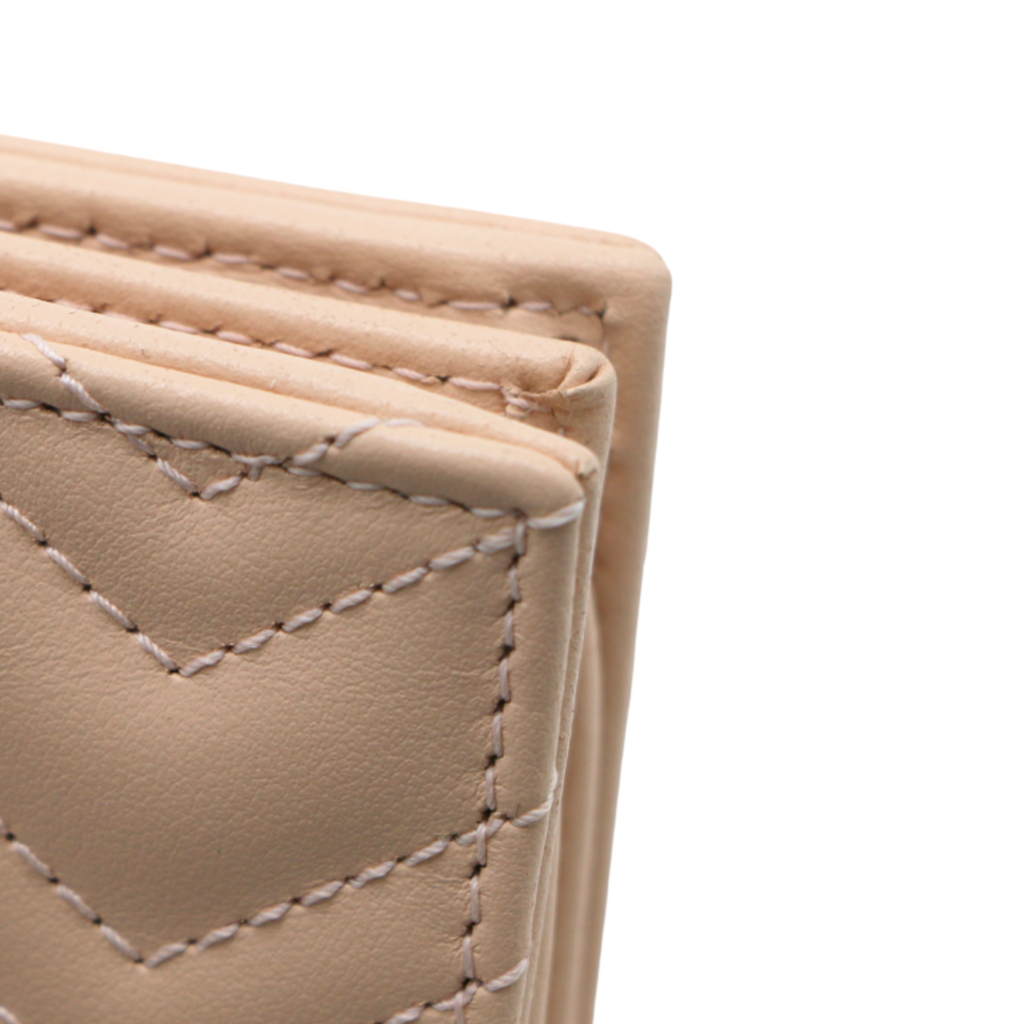 Gucci GG Marmont Card Case Wallet Light Pink 466492