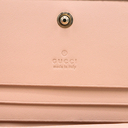 Gucci GG Marmont Card Case Wallet Light Pink 466492