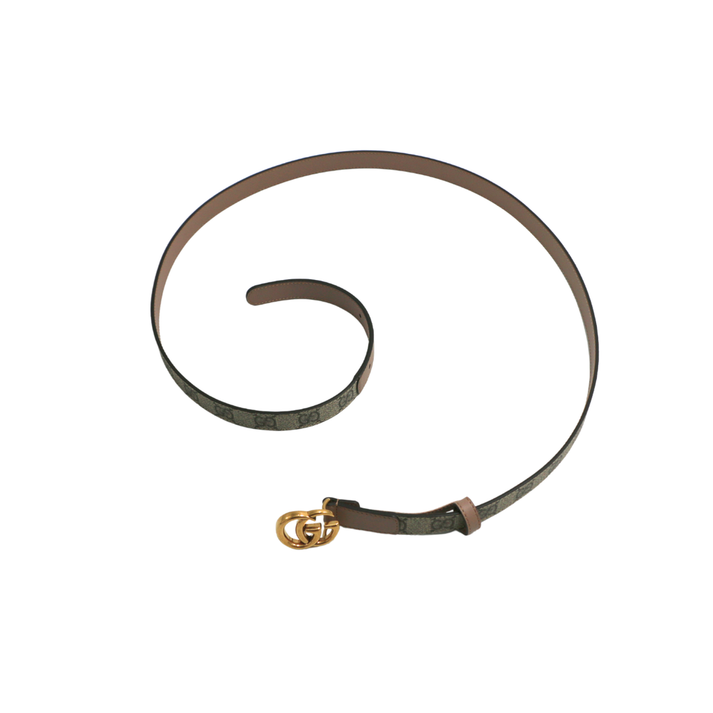 Gucci Leather Belt With Double G Buckle 115 46 409417