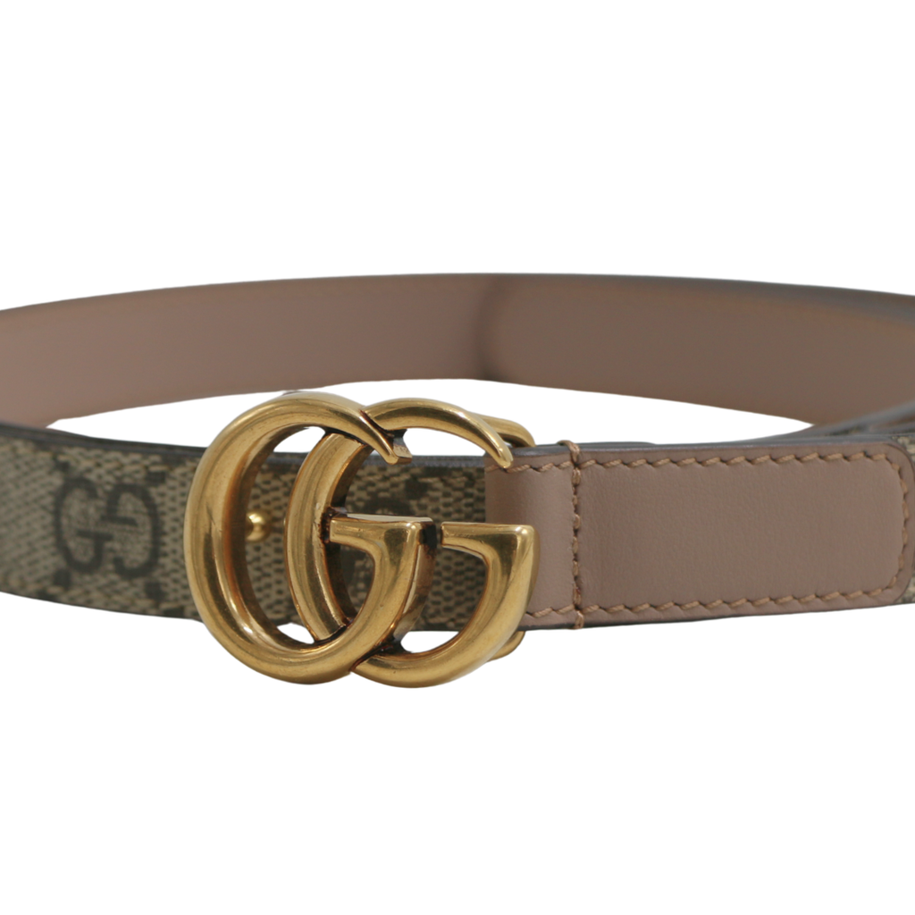 Gucci Leather Belt With Double G Buckle 115 46 409417