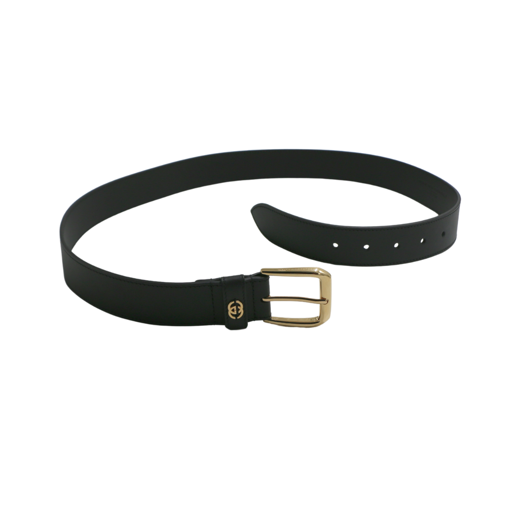 Gucci Belt with Interlocking G Detail 673921 90 36