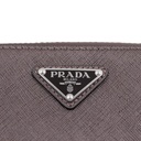 Prada Brown Saffiano Leather Pouch