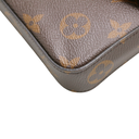 Louis Vuitton Monogram Pochette Felicie Chain Wallet Fuchsia