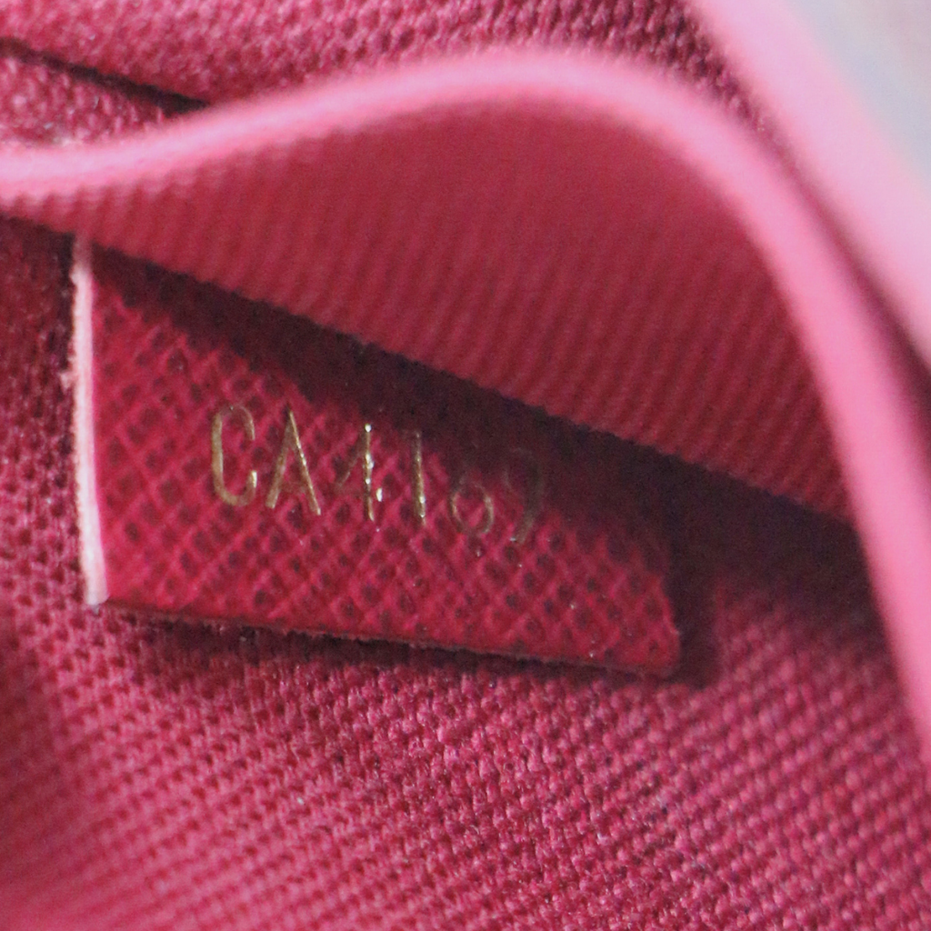 Louis Vuitton Monogram Pochette Felicie Chain Wallet Fuchsia