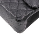 Chanel Classic Caviar Medium Double Flap Bag Black