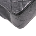 Chanel Classic Caviar Medium Double Flap Bag Black