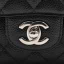 Chanel Classic Caviar Medium Double Flap Bag Black