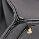 Hermes Birkin 30 Epsom Leather Gold Hardware Year 2018 Black