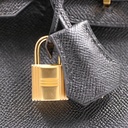 Hermes Birkin 30 Epsom Leather Gold Hardware Year 2018 Black