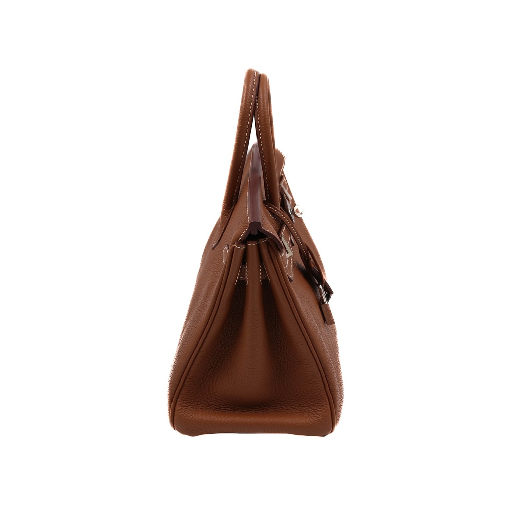 Hermes Birkin 25 Togo Leather Silver Hardware Year 2018